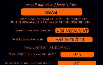 Blach-Pol gwarantuje jakość!