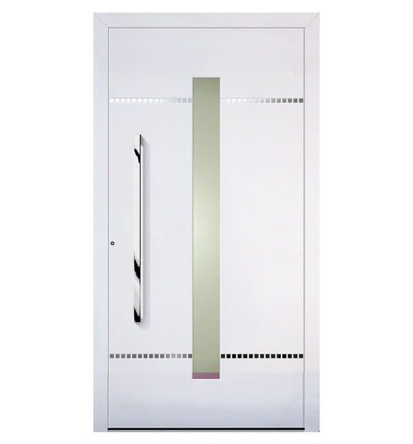 Drzwi zewnętrzne ADECO DECENTA Limuni z czytnikiem linii papilarnych