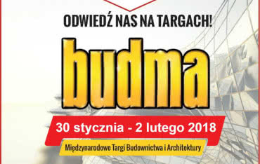 Firma JONIEC® zaprasza na targi BUDMA 2018