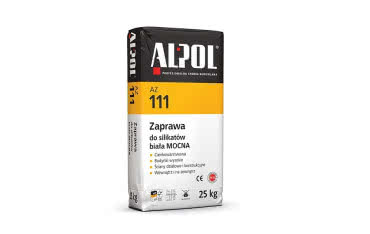 Zaprawa do silikatów biała MOCNA AZ 111