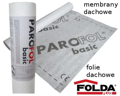 Membrana dachowa PAROFOL basic 100g/m2 - 1,5m x 50m